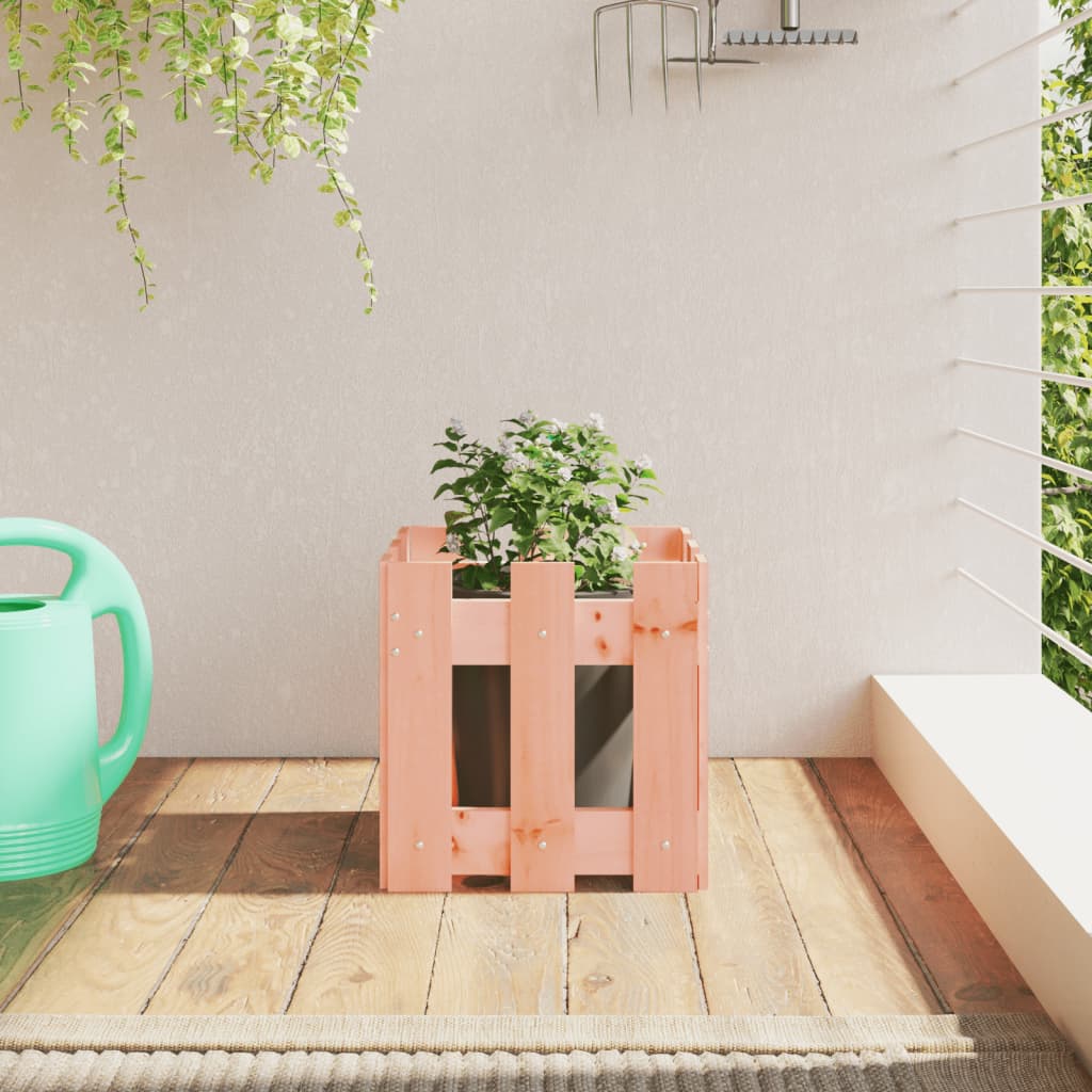 Jardinieră Grădină Design Gard 30X30X30Cm Lemn De Pin Impregnat