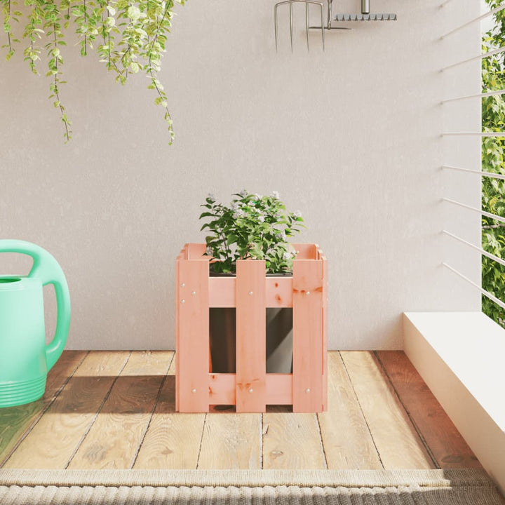 Jardinieră Grădină Design Gard 30X30X30Cm Lemn De Pin Impregnat