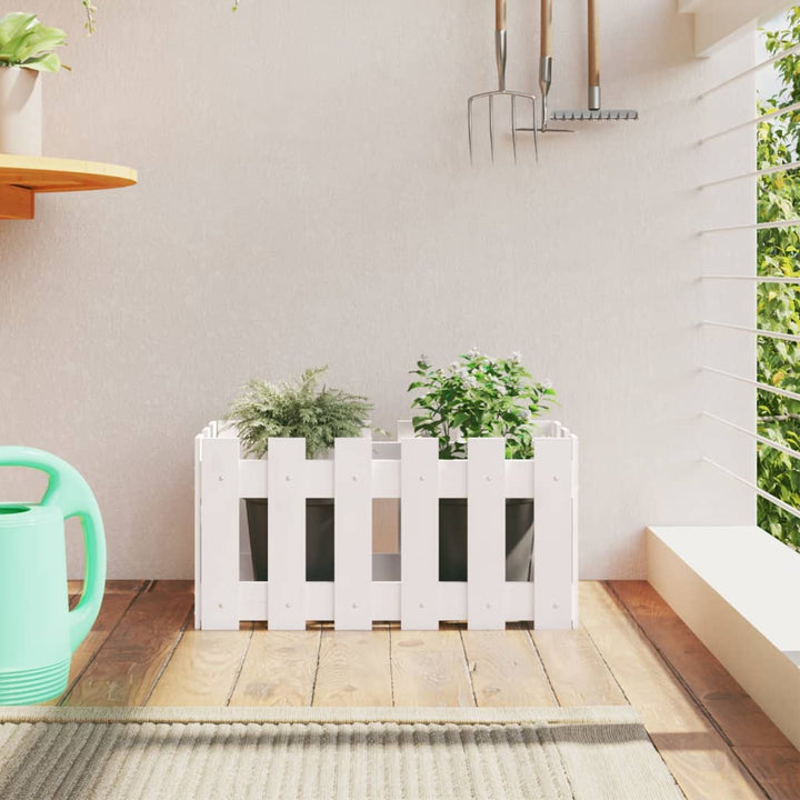 Jardinieră Grădină Design Gard 30X30X30Cm Lemn De Pin Impregnat