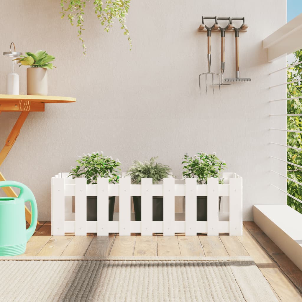 Jardinieră Grădină Design Gard 30X30X30Cm Lemn De Pin Impregnat