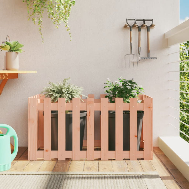 Jardinieră Grădină Design Gard 30X30X30Cm Lemn De Pin Impregnat