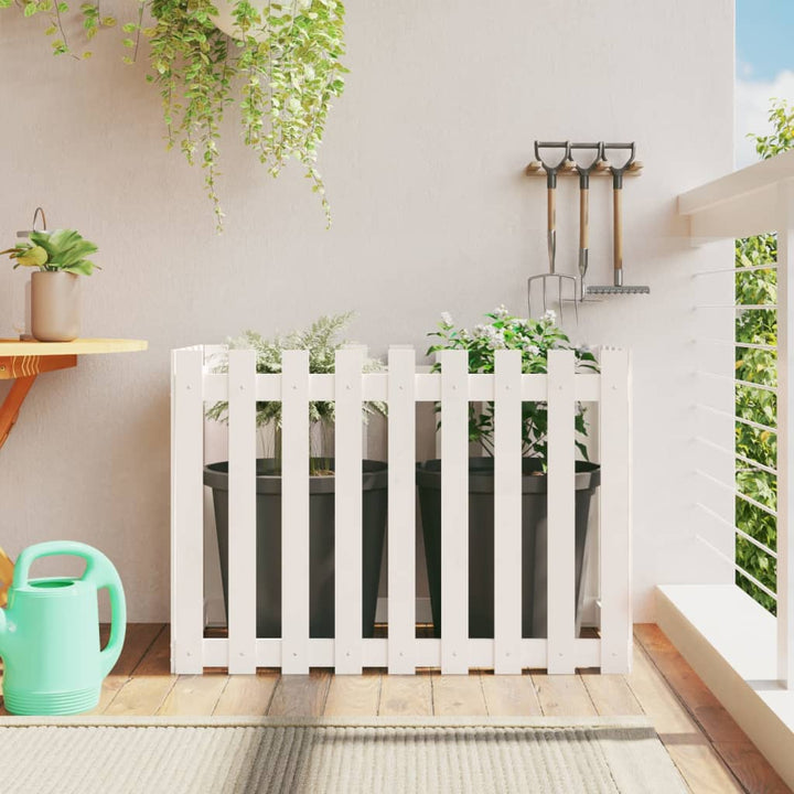 Jardinieră Grădină Design Gard 30X30X30Cm Lemn De Pin Impregnat