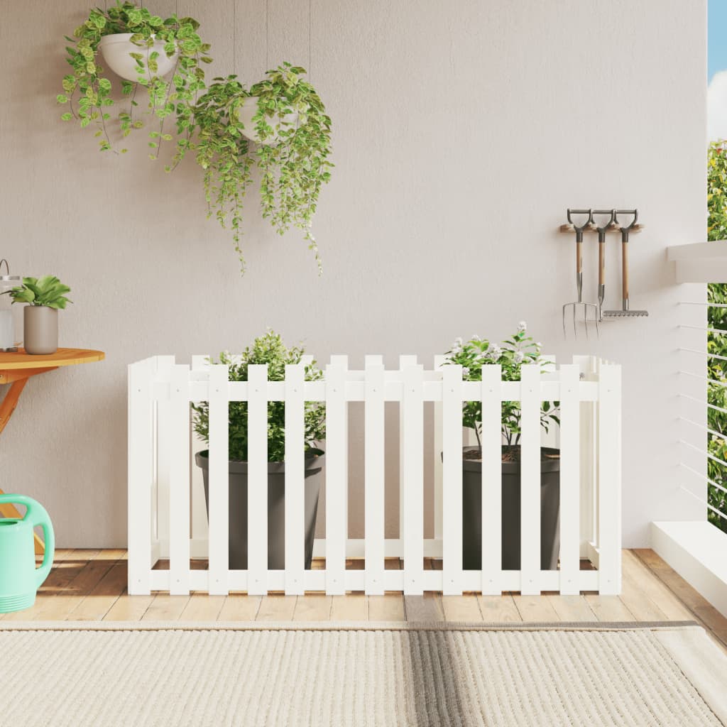 Jardinieră Grădină Design Gard 30X30X30Cm Lemn De Pin Impregnat