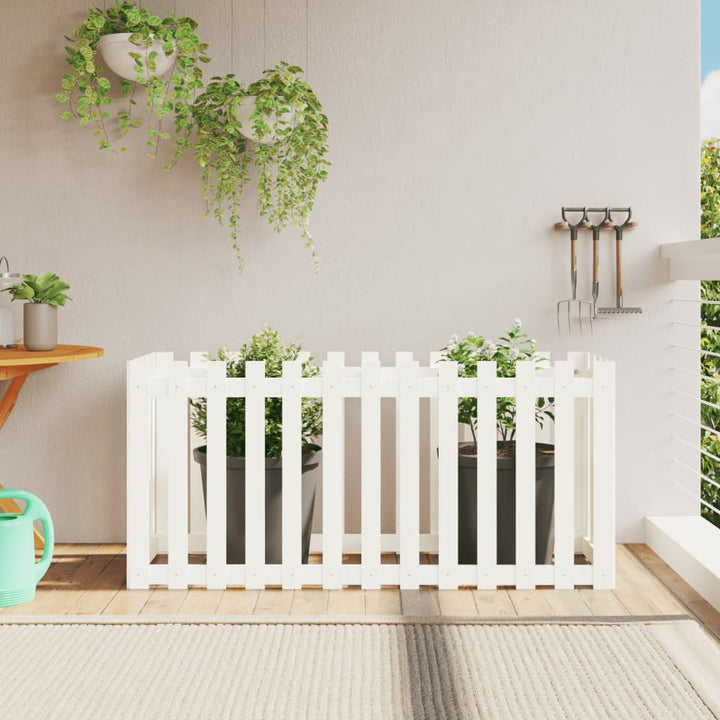 Jardinieră Grădină Design Gard 30X30X30Cm Lemn De Pin Impregnat