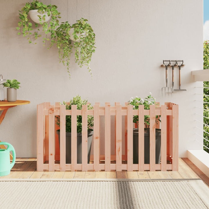 Jardinieră Grădină Design Gard 30X30X30Cm Lemn De Pin Impregnat