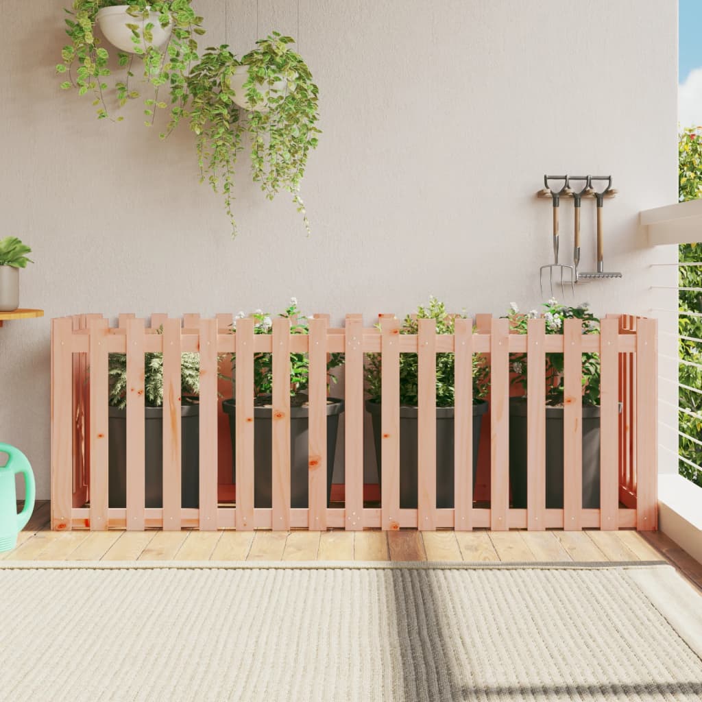 Jardinieră Grădină Design Gard 30X30X30Cm Lemn De Pin Impregnat