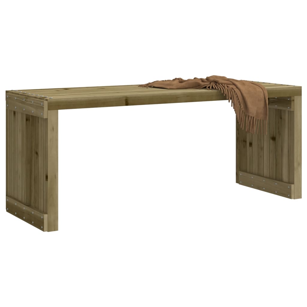 Bancă De Grădină Extensibilă, 212,5X40,5X45 Cm, Lemn Pin Tratat