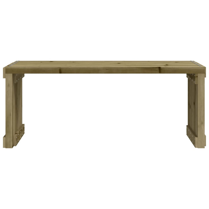 Bancă De Grădină Extensibilă, 212,5X40,5X45 Cm, Lemn Pin Tratat