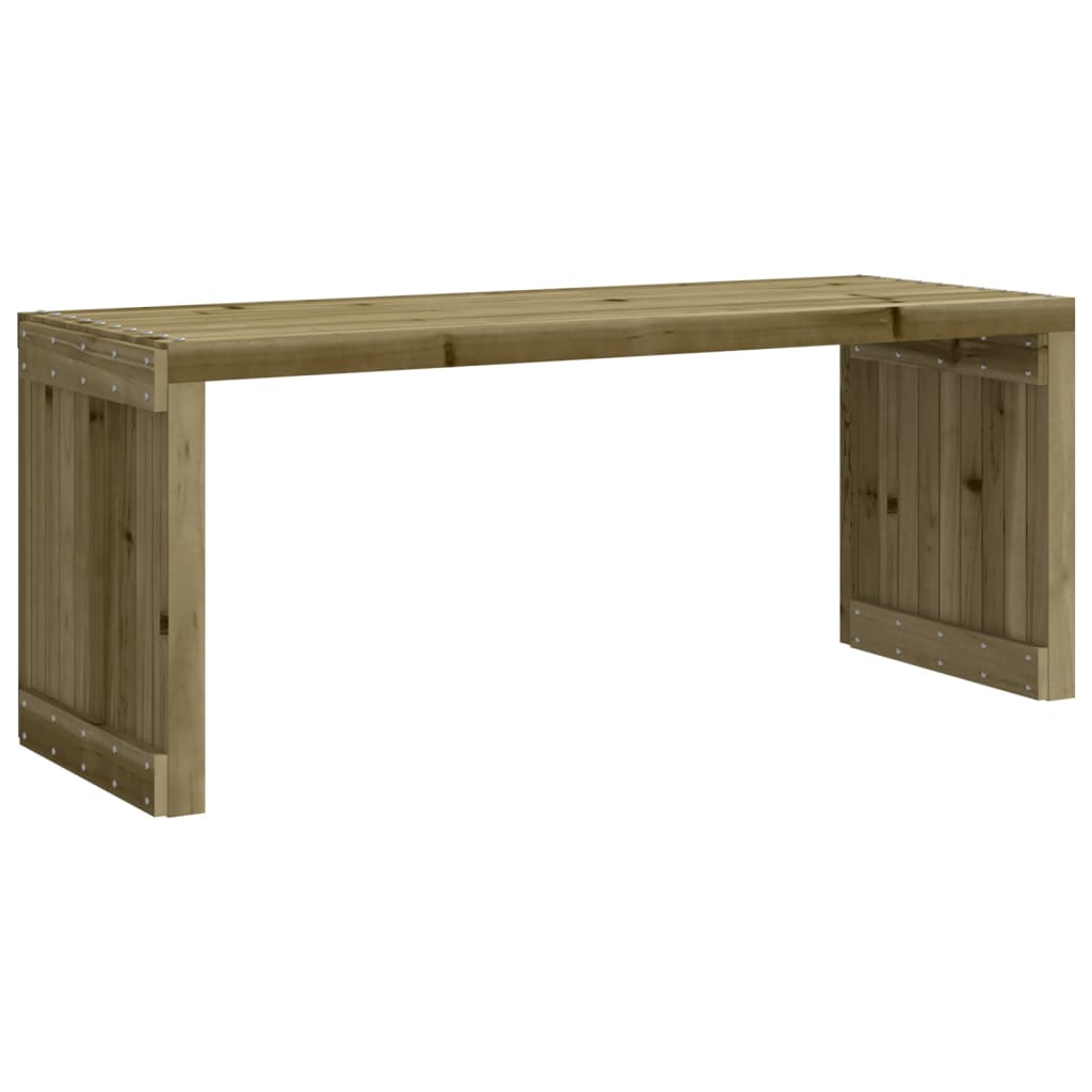 Bancă De Grădină Extensibilă, 212,5X40,5X45 Cm, Lemn Pin Tratat