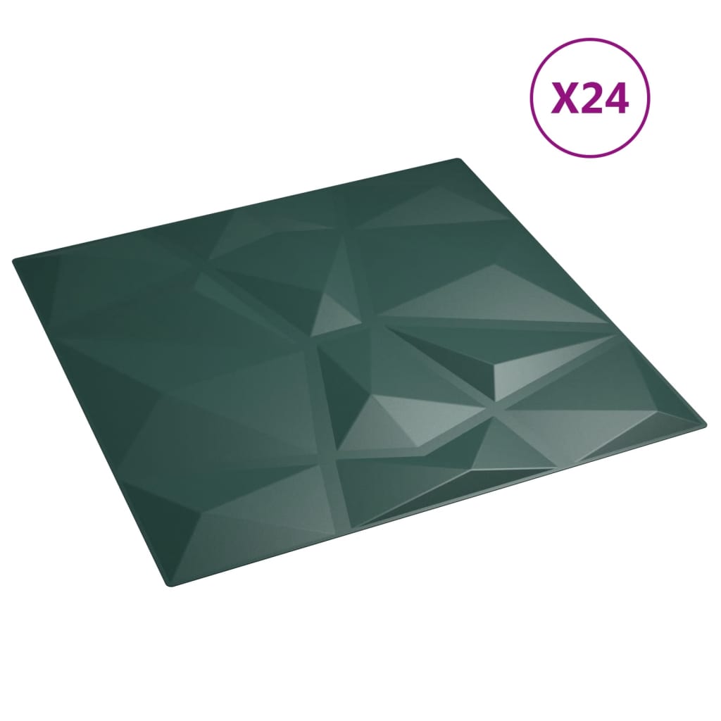Panouri De Perete 24 Buc. 50X50 Cm Xps 6 M² Diamant