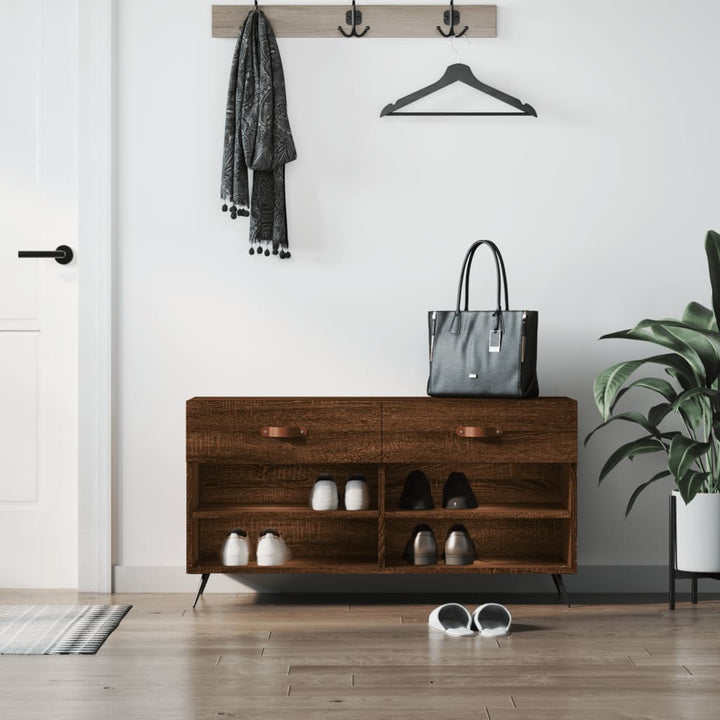 Bancheta Pantofar, Alb Extralucios, 102X35X55 Cm, Lemn Compozit