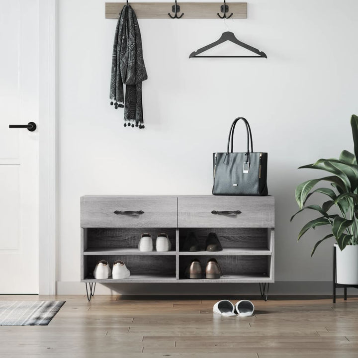 Bancă De Pantofi, , 102X35X55 Cm, Lemn Prelucrat