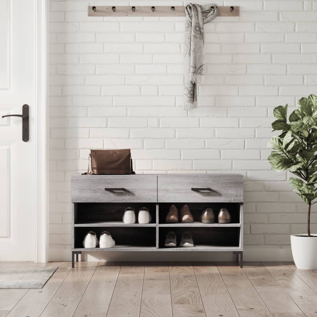 Bancă De Pantofi, , 102X35X55 Cm, Lemn Prelucrat