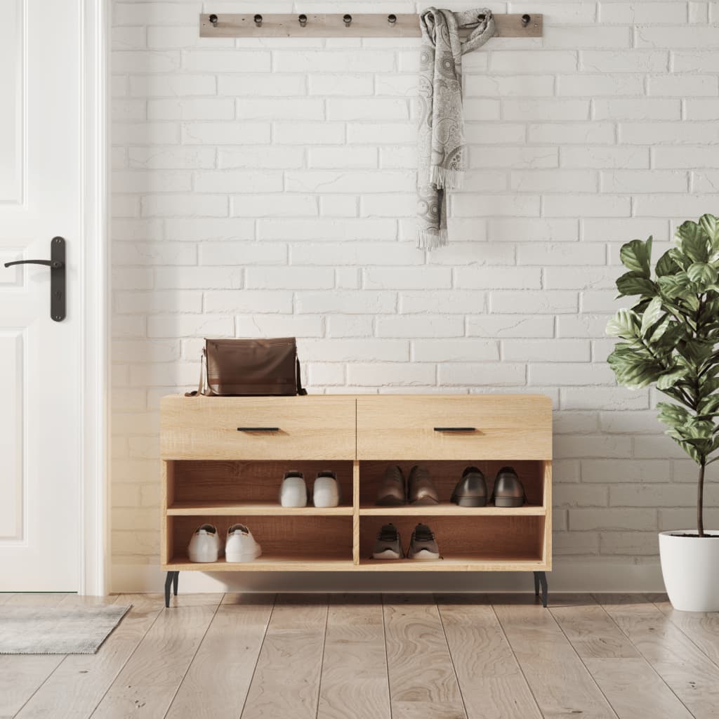 Bancă De Pantofi, , 102X35X55 Cm, Lemn Prelucrat