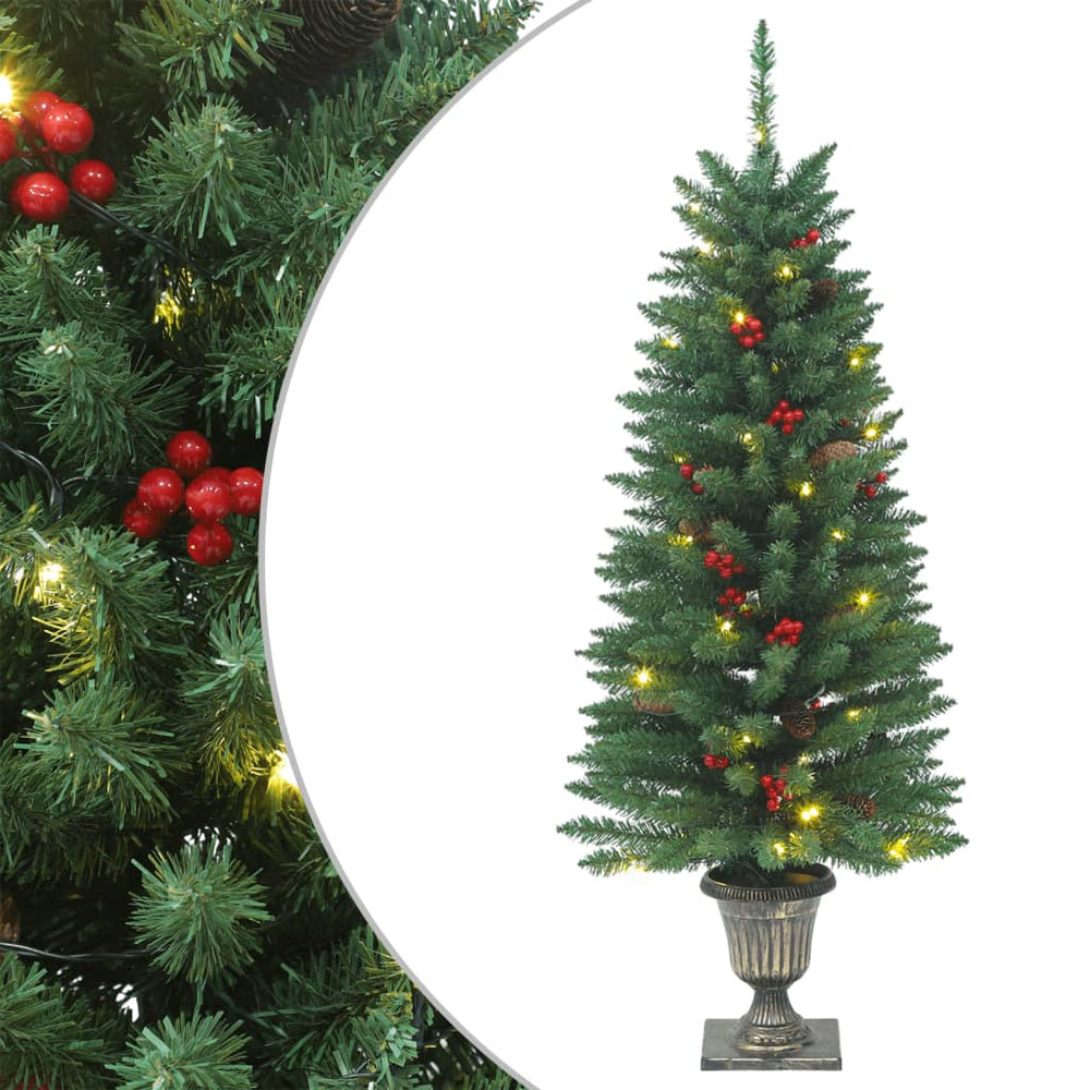 Brazi De Crăciun Artificiali 2 Buc. 100 Led-Uri 120 Cm