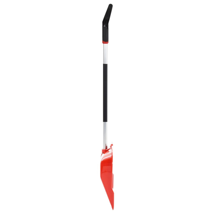 Lopată De Zăpadă, Roșu, 136 Cm, Aluminiu