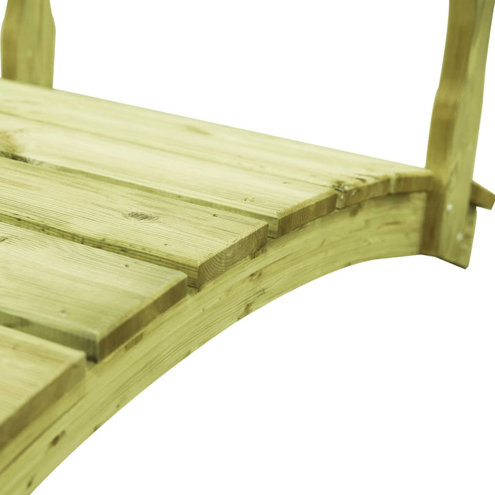 Pod De Grădină, 170X74X105 Cm, Lemn Masiv Pin Tratat, B-Stock