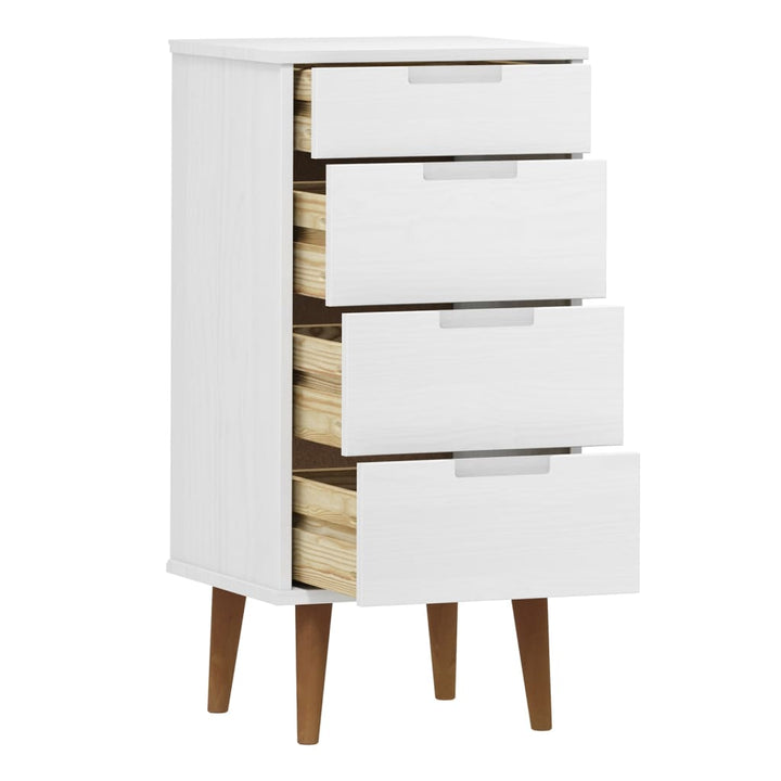 Dulap Cu Sertare, , 40X35X82 Cm, Lemn Masiv De Pin