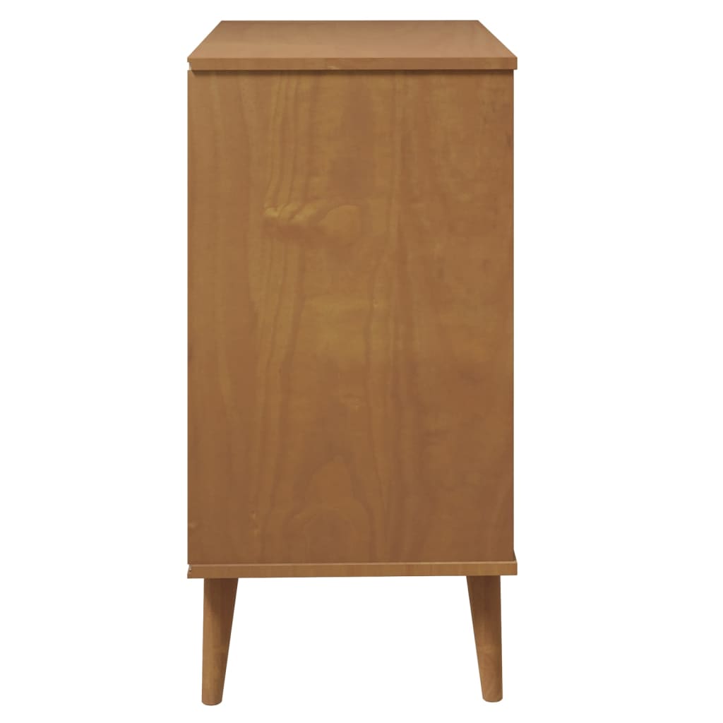 Dulap Cu Sertare „Molde” , 80X40X80 Cm, Lemn Masiv De Pin