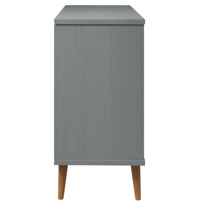 Dulap Cu Sertare „Molde”, , 113X40X80 Cm, Lemn Masiv De Pin
