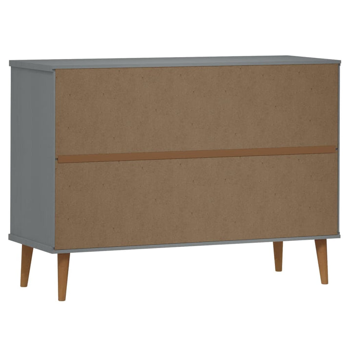 Dulap Cu Sertare „Molde”, , 113X40X80 Cm, Lemn Masiv De Pin