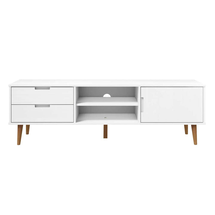Dulap Tv „Molde” , 158X40X49 Cm, Lemn Masiv De Pin