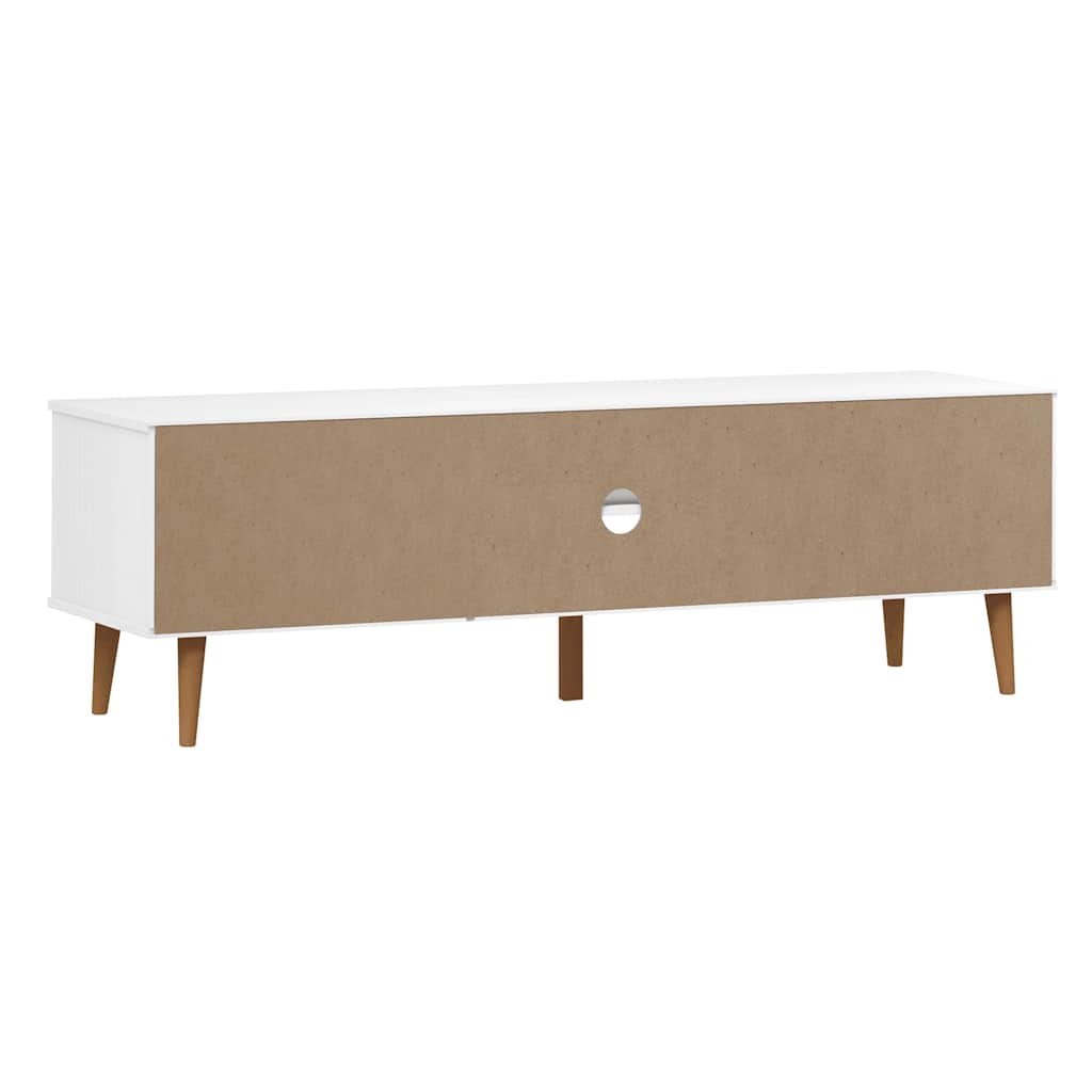 Dulap Tv „Molde” , 158X40X49 Cm, Lemn Masiv De Pin