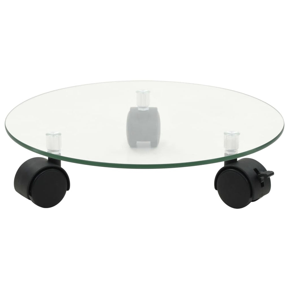 Suport Cu Role De Plante 4 Buc. 28 Cm Sticlă Securizată Rotund