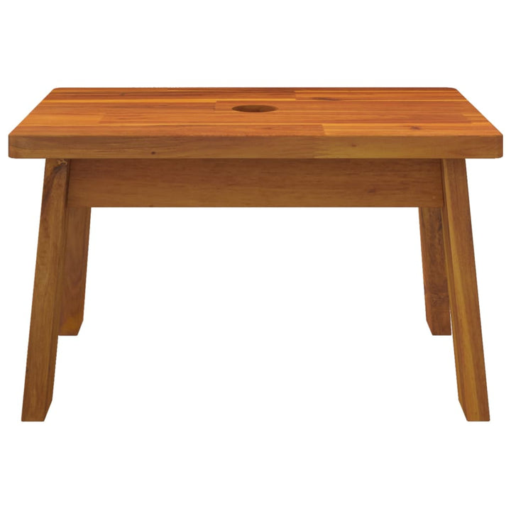 Taburet Cu 1 Treaptă, 38X26X22 Cm, Lemn Masiv De Acacia