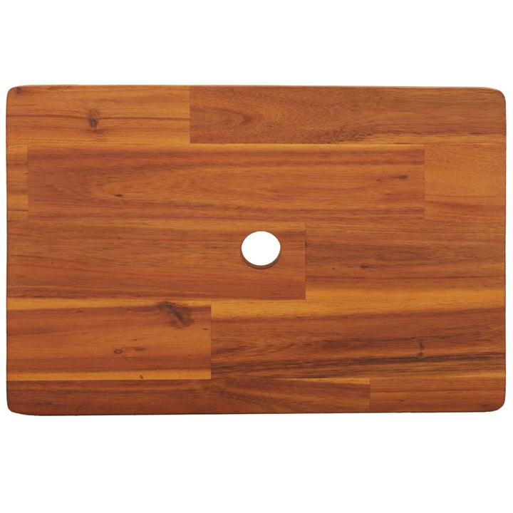 Taburet Cu 1 Treaptă, 38X26X22 Cm, Lemn Masiv De Acacia