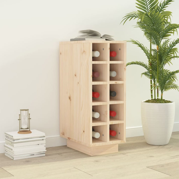 Dulap De Vinuri, , 23X34X61 Cm, Lemn Masiv De Pin