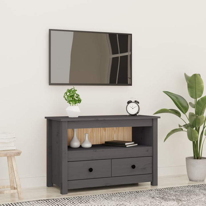 Comodă Tv, , 79X35X52 Cm, Lemn Masiv De Pin