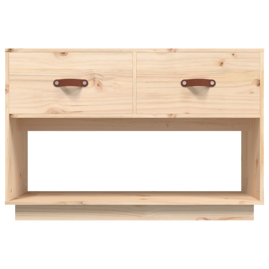 Comodă Tv, 90X40X60 Cm, Lemn Masiv De Pin