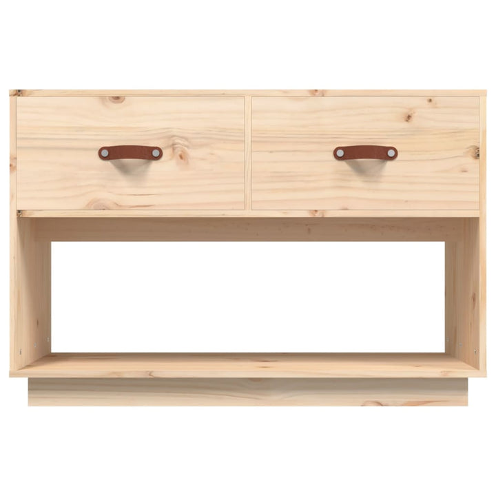Comodă Tv, 90X40X60 Cm, Lemn Masiv De Pin