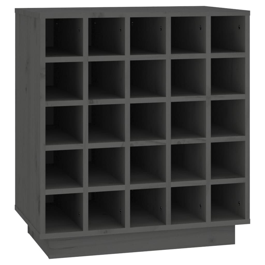 Dulap De Vinuri, , 55,5X34X61 Cm, Lemn Masiv De Pin