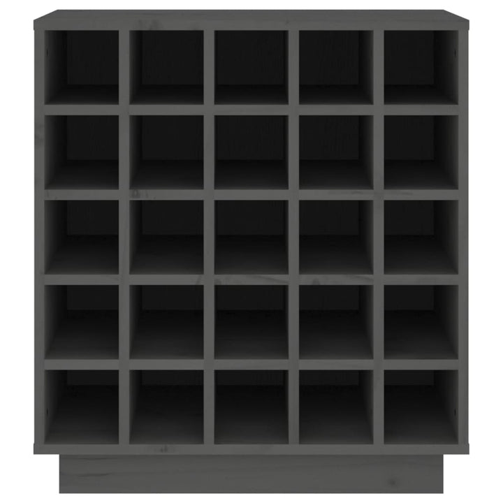 Dulap De Vinuri, , 55,5X34X61 Cm, Lemn Masiv De Pin