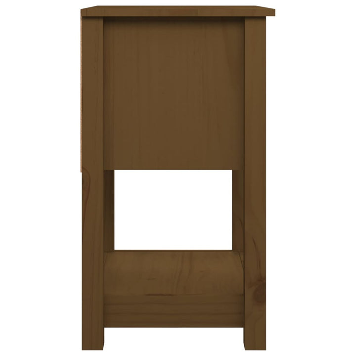 Noptiere, 2 Buc, , 40X35X61,5 Cm, Lemn Masiv De Pin