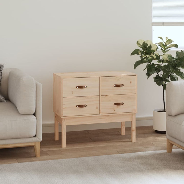 Dulap Consolă, , 90X40X78 Cm, Lemn Masiv De Pin