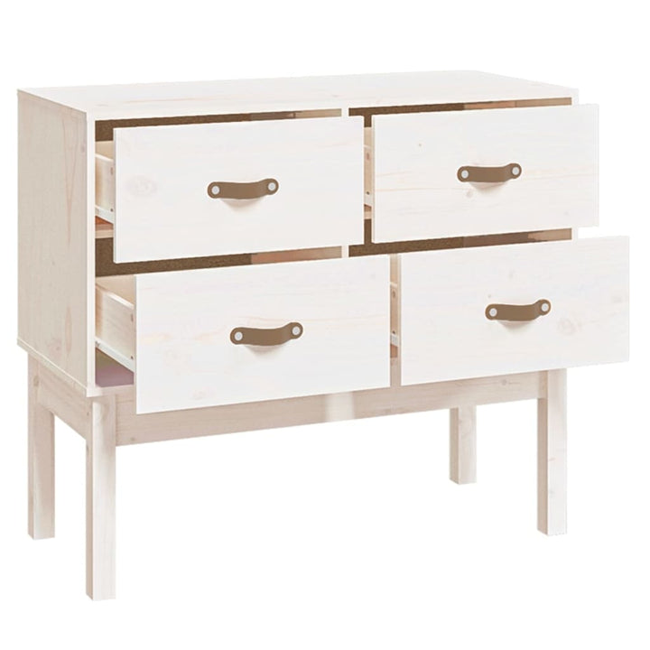 Dulap Consolă, , 90X40X78 Cm, Lemn Masiv De Pin