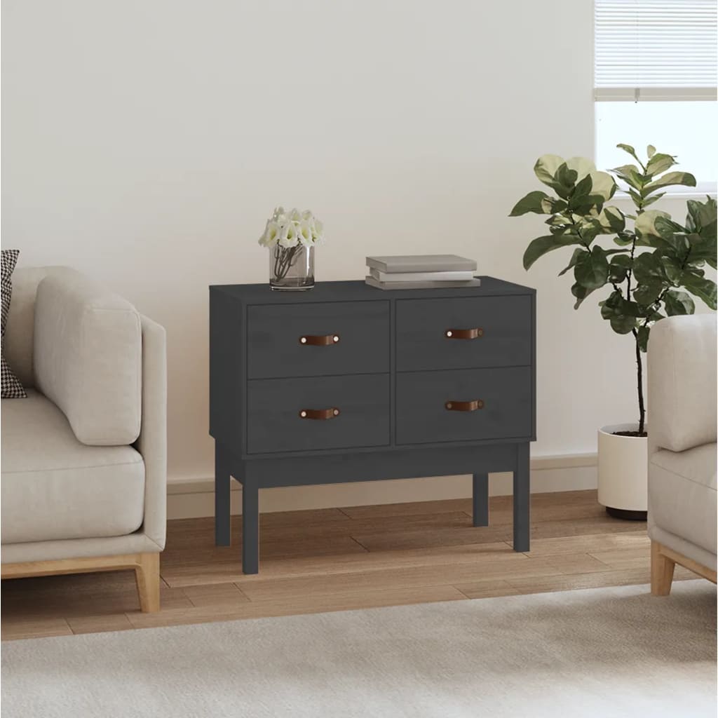 Dulap Consolă, , 90X40X78 Cm, Lemn Masiv De Pin