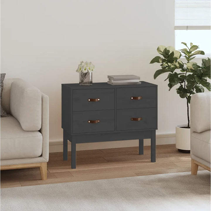 Dulap Consolă, , 90X40X78 Cm, Lemn Masiv De Pin