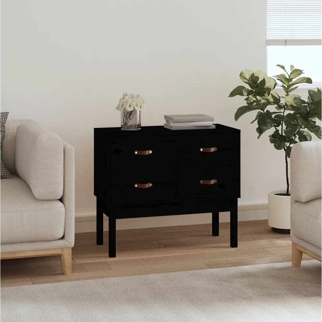 Dulap Consolă, , 90X40X78 Cm, Lemn Masiv De Pin