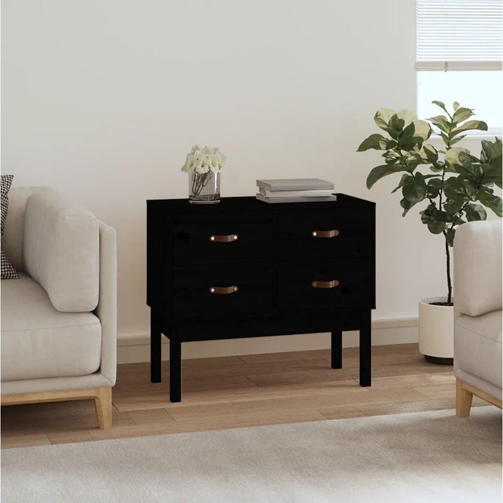 Dulap Consolă, , 90X40X78 Cm, Lemn Masiv De Pin