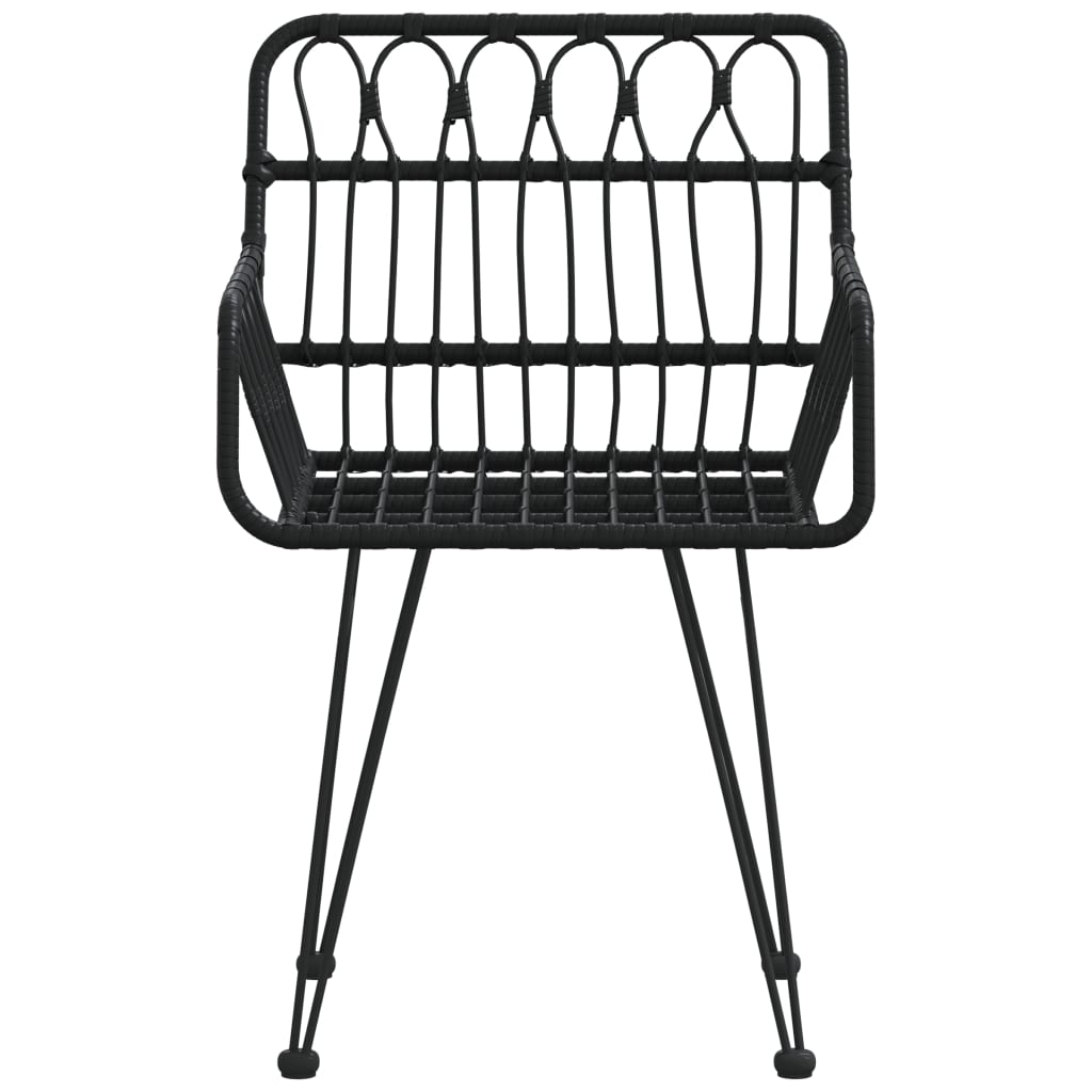 Scaune De Grădină Cu Cotiere 2 Buc. 56X64X80 Cm Ratan Pe