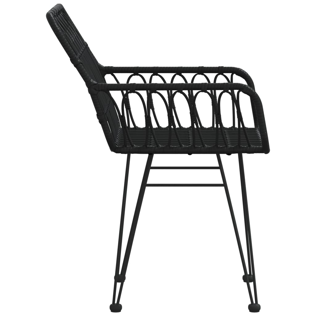Scaune De Grădină Cu Cotiere 2 Buc. 56X64X80 Cm Ratan Pe