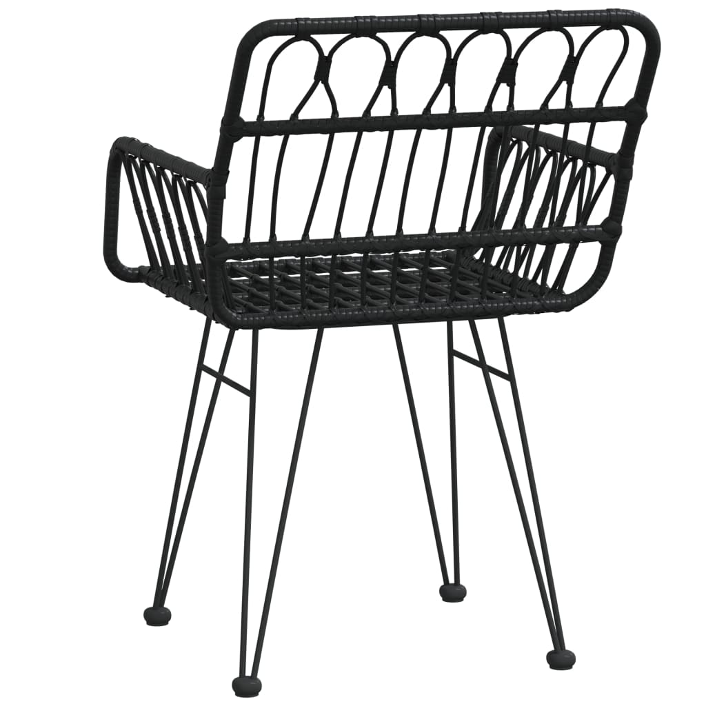 Scaune De Grădină Cu Cotiere 2 Buc. 56X64X80 Cm Ratan Pe
