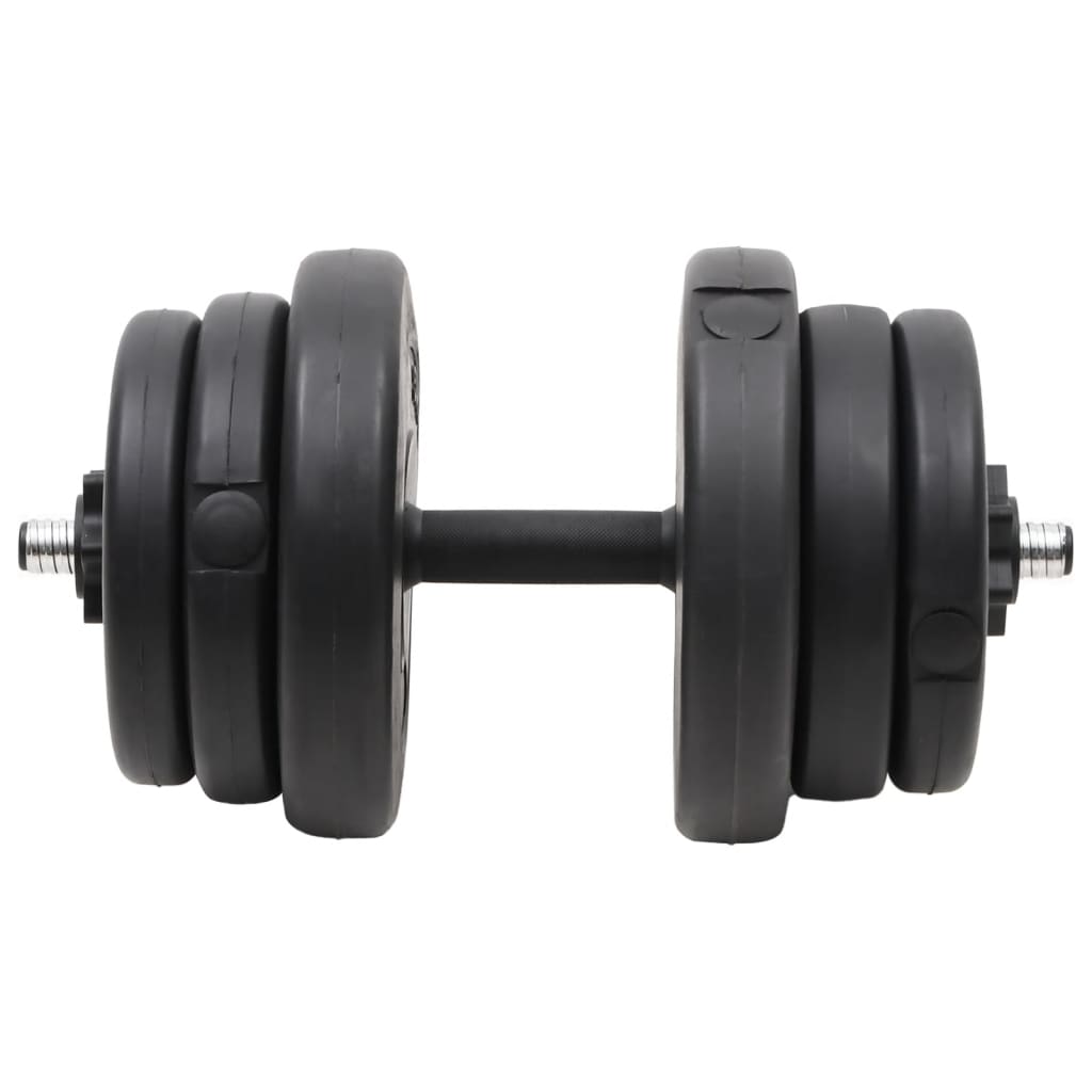 Ganteră Cu Discuri Greutate, 40 Kg