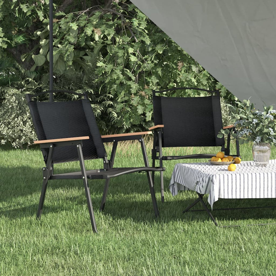 Scaune De Camping, 2 Buc., , , Țesătură Oxford