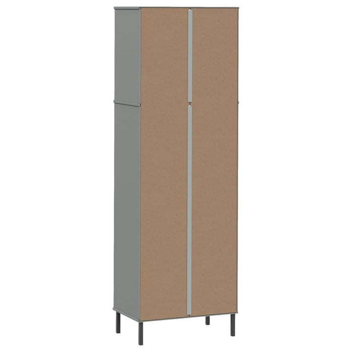 Bibliotecă Cu 2 Sertare Oslo, , 60X35X180 Cm, Lemn Masiv