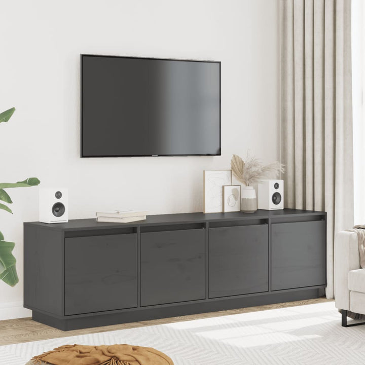 Comodă Tv, , 156X37X45 Cm, Lemn Masiv De Pin